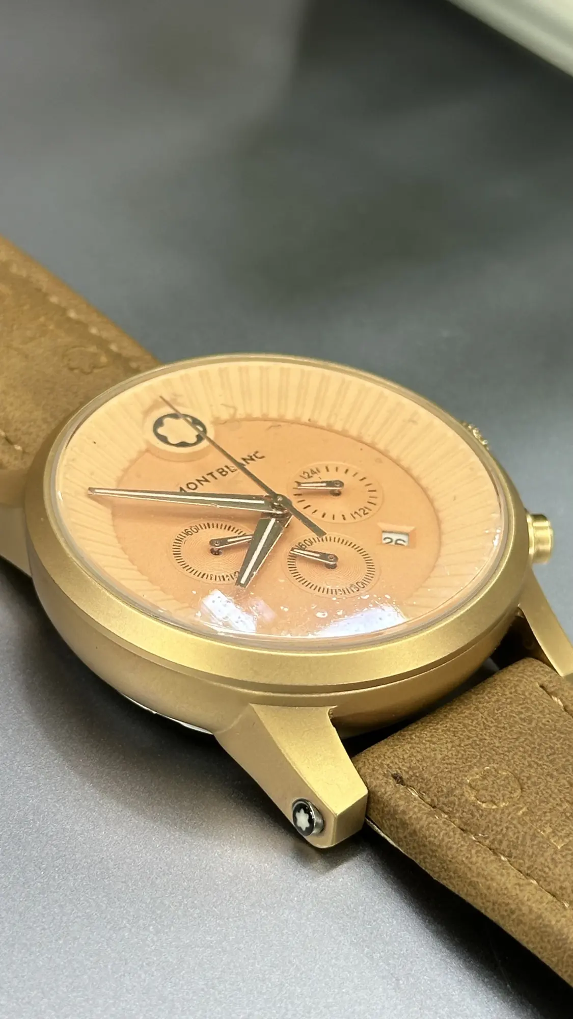 Montblanc Chronograph Beige