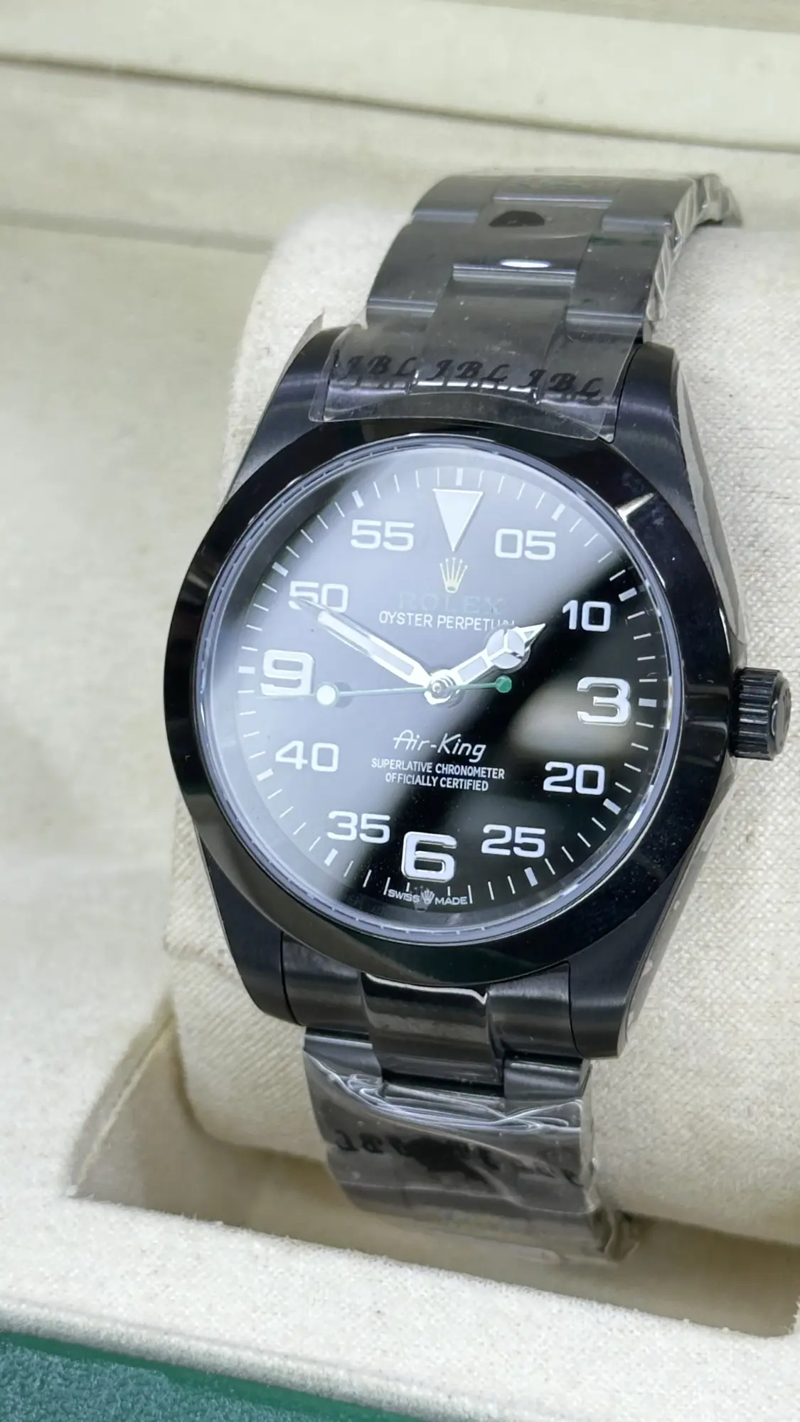 Rolex Air-King 116900 40 mm Black Dial