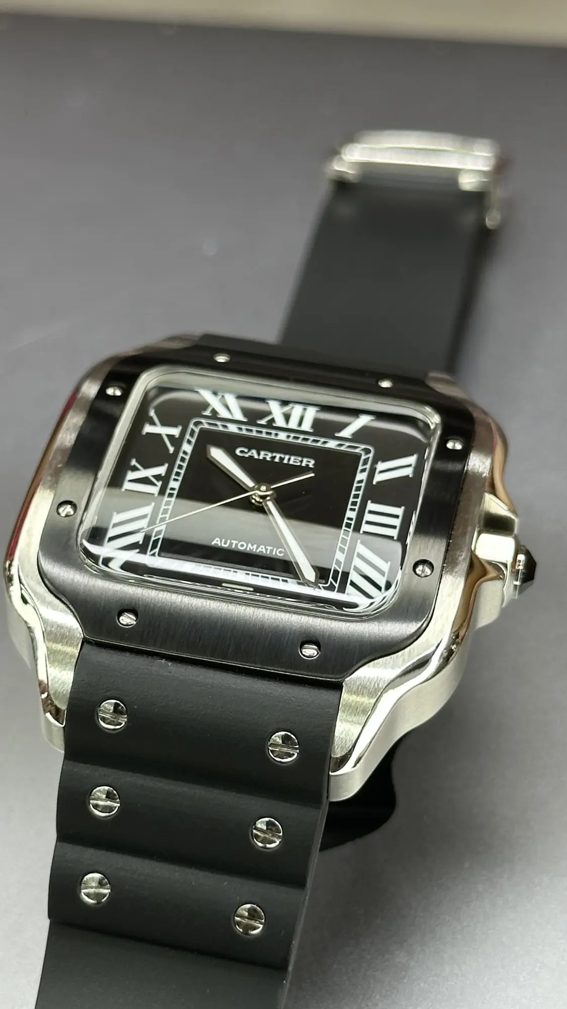 Cartier Santos Black