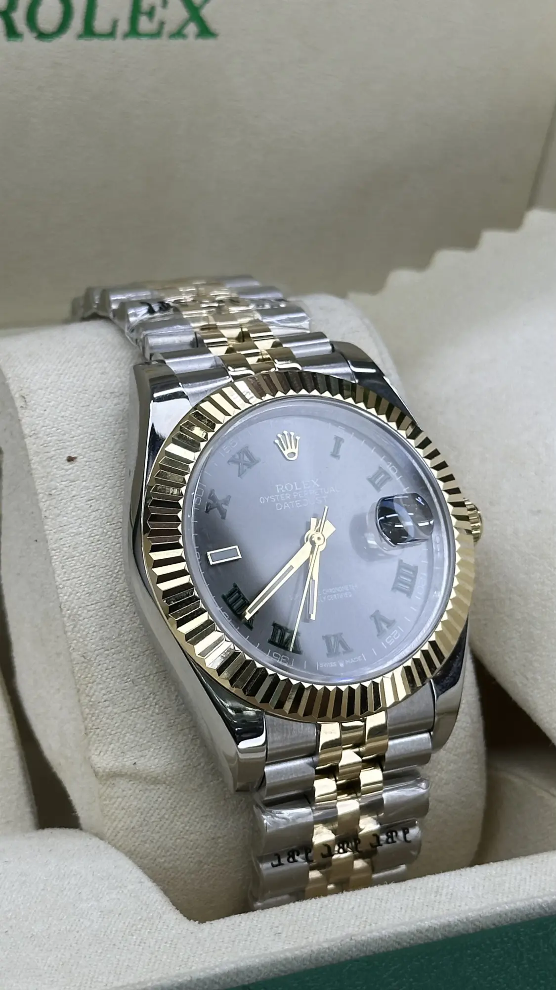 Rolex Datejust 41 Wimbledon Dial