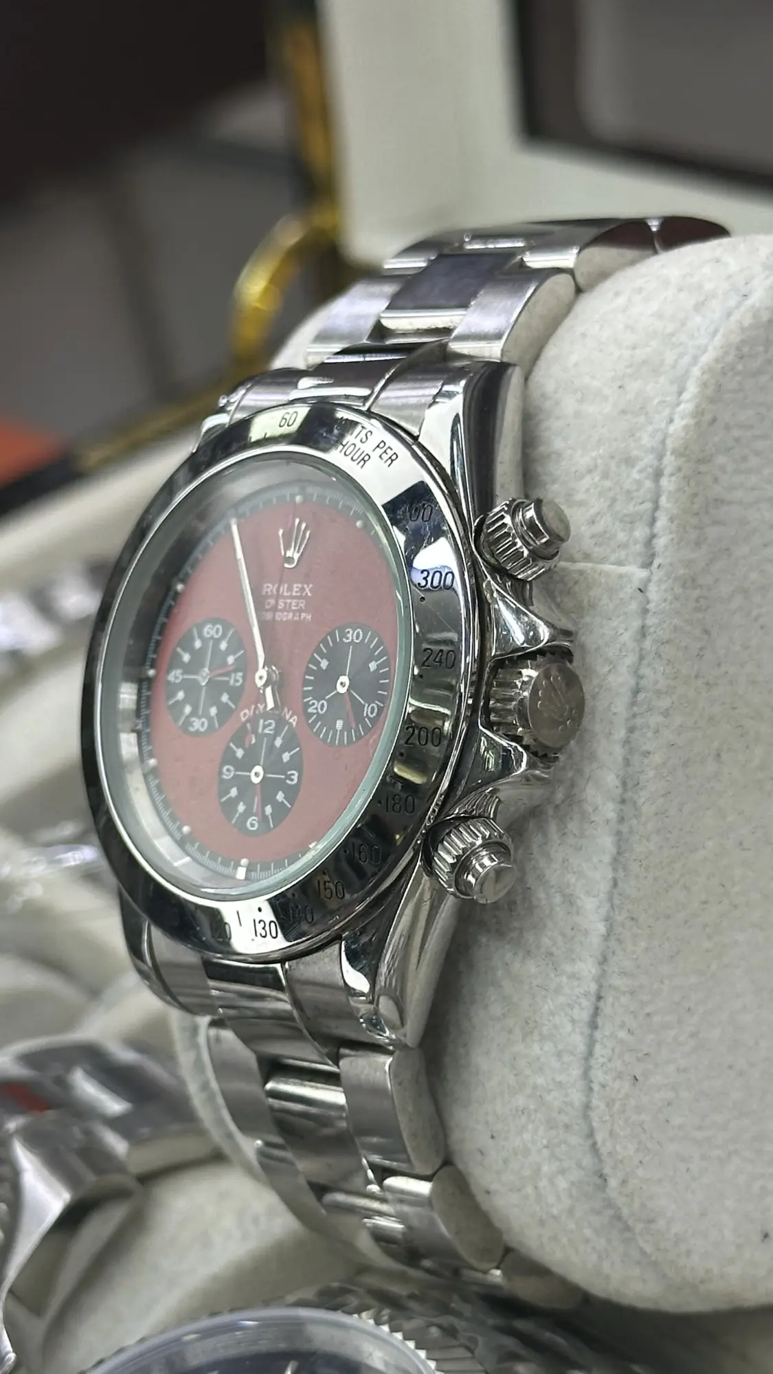Rolex Daytona 6565 Paul Newman Ferrari Red