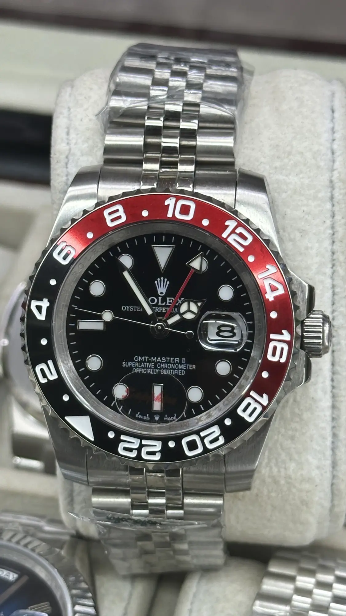 Rolex Oyster Perpetual Date GMT "Coca Cola"