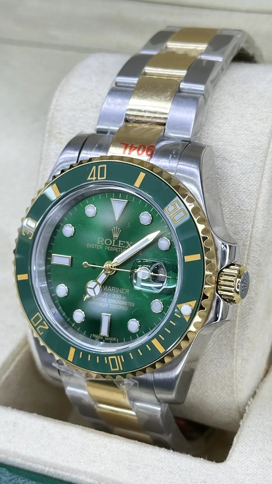 Rolex Submariner Green gold Dual Tone