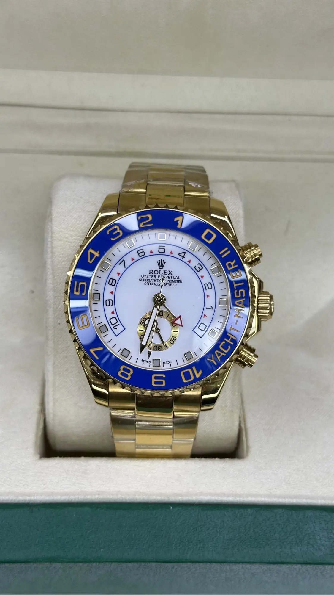 Rolex Yacht-Master II 44mm Oyster Perpetual Gold