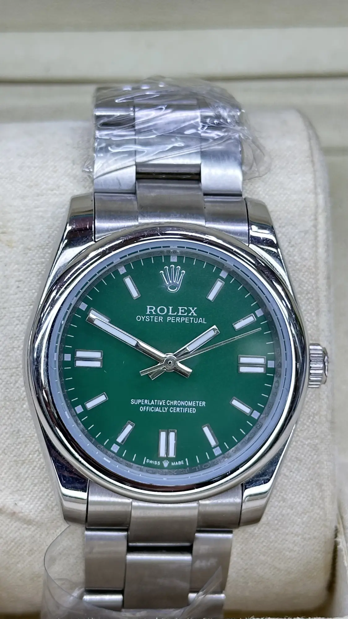 Rolex Oyster Perpetual 41 Green Dial