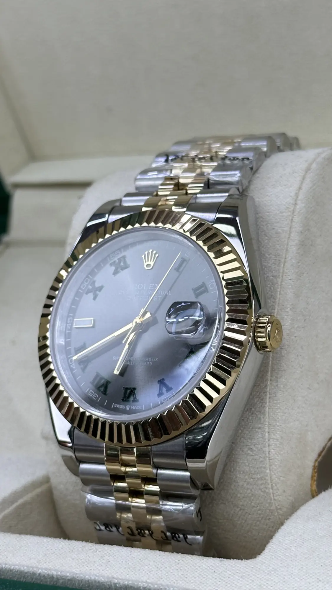 Rolex Datejust 41 Wimbledon Dial