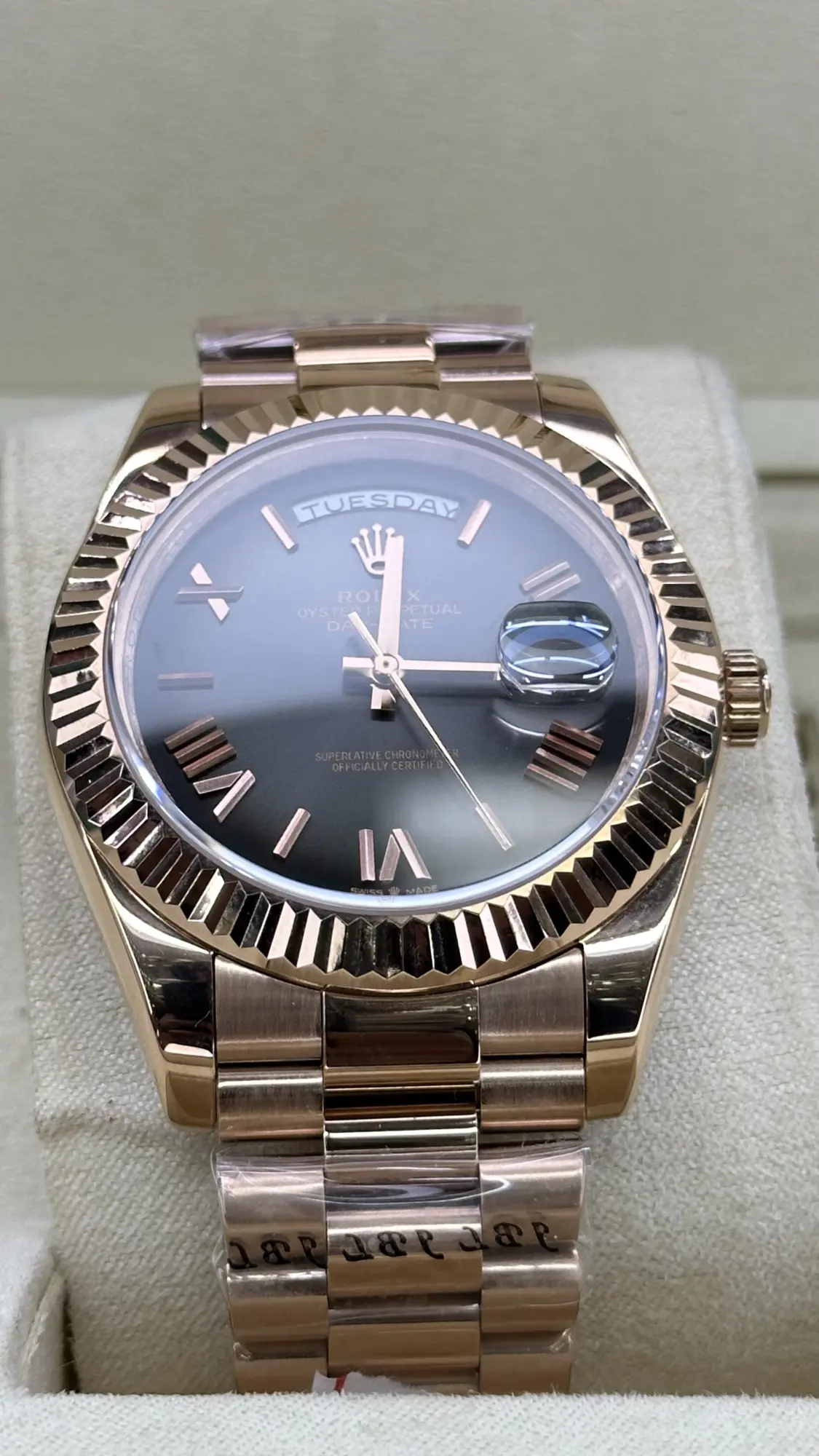 Rolex Day-Date 40 Slate Black