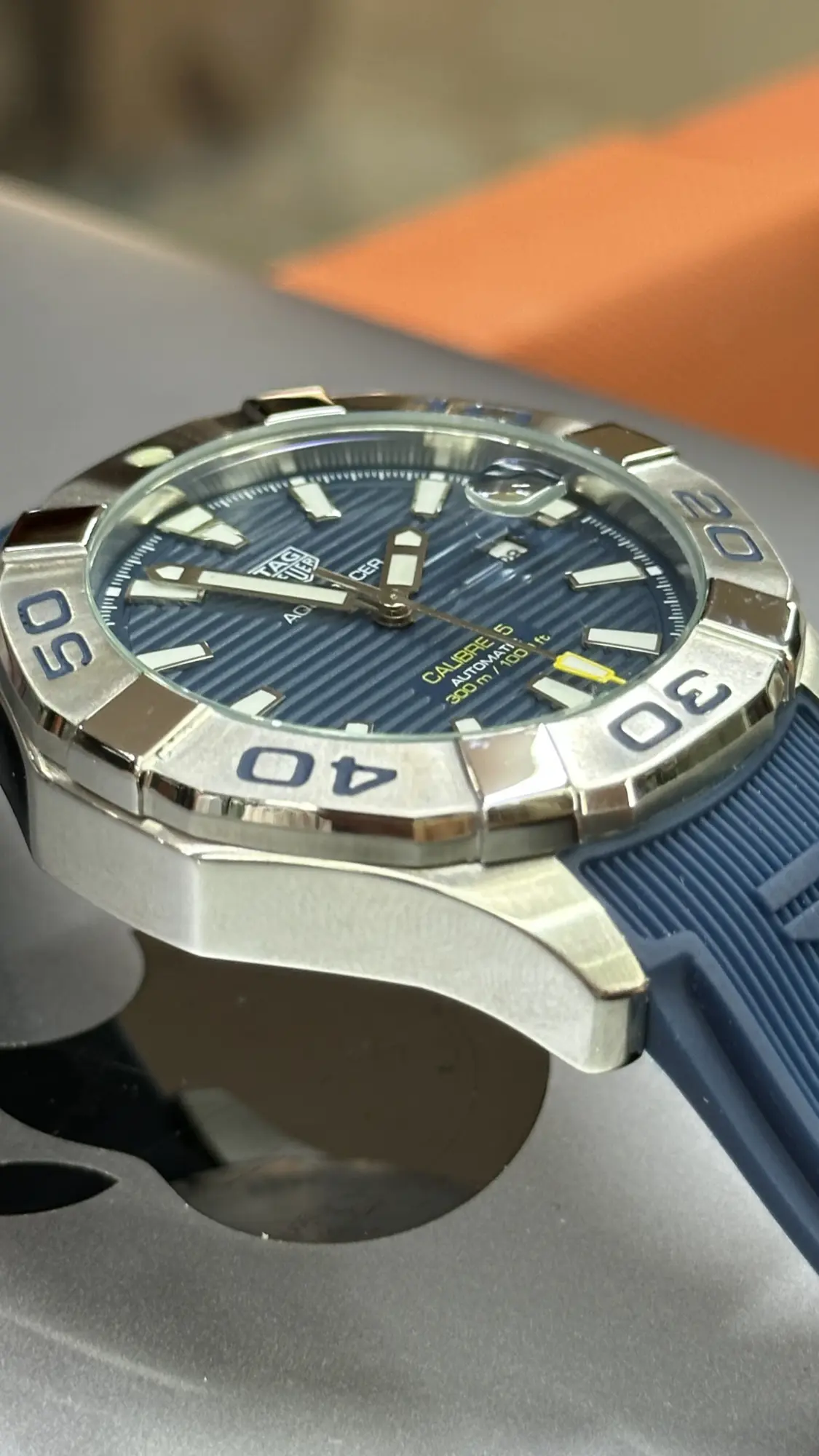 TAG Heuer Aquarecer Calibre 5 - Blue