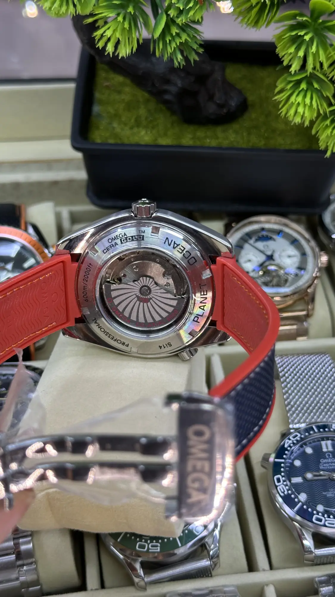 OMEGA PLANET OCEAN 600M CO‑AXIAL MASTER CHRONOMETER 43.5 MM`