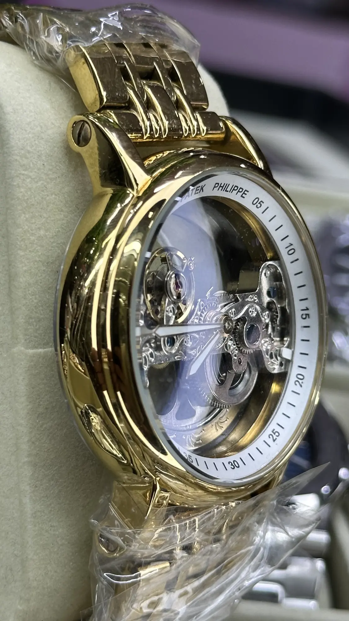 Patek Phillipe Skeleton Transparent Automatic