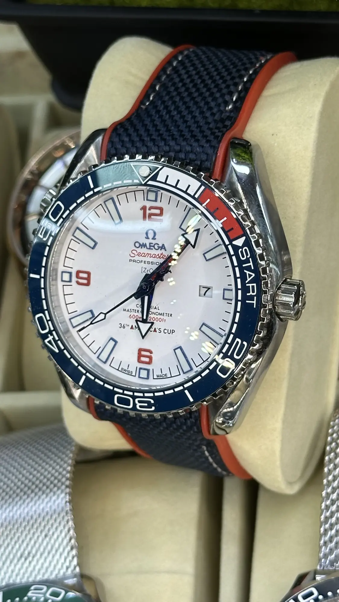 OMEGA PLANET OCEAN 600M CO‑AXIAL MASTER CHRONOMETER 43.5 MM`