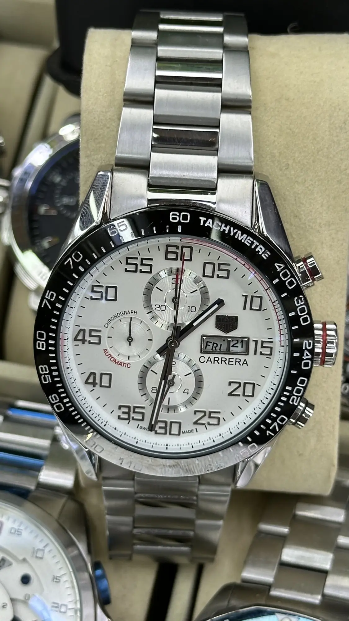 Tag Heuer Carrera Calibre 16 Day-Date White