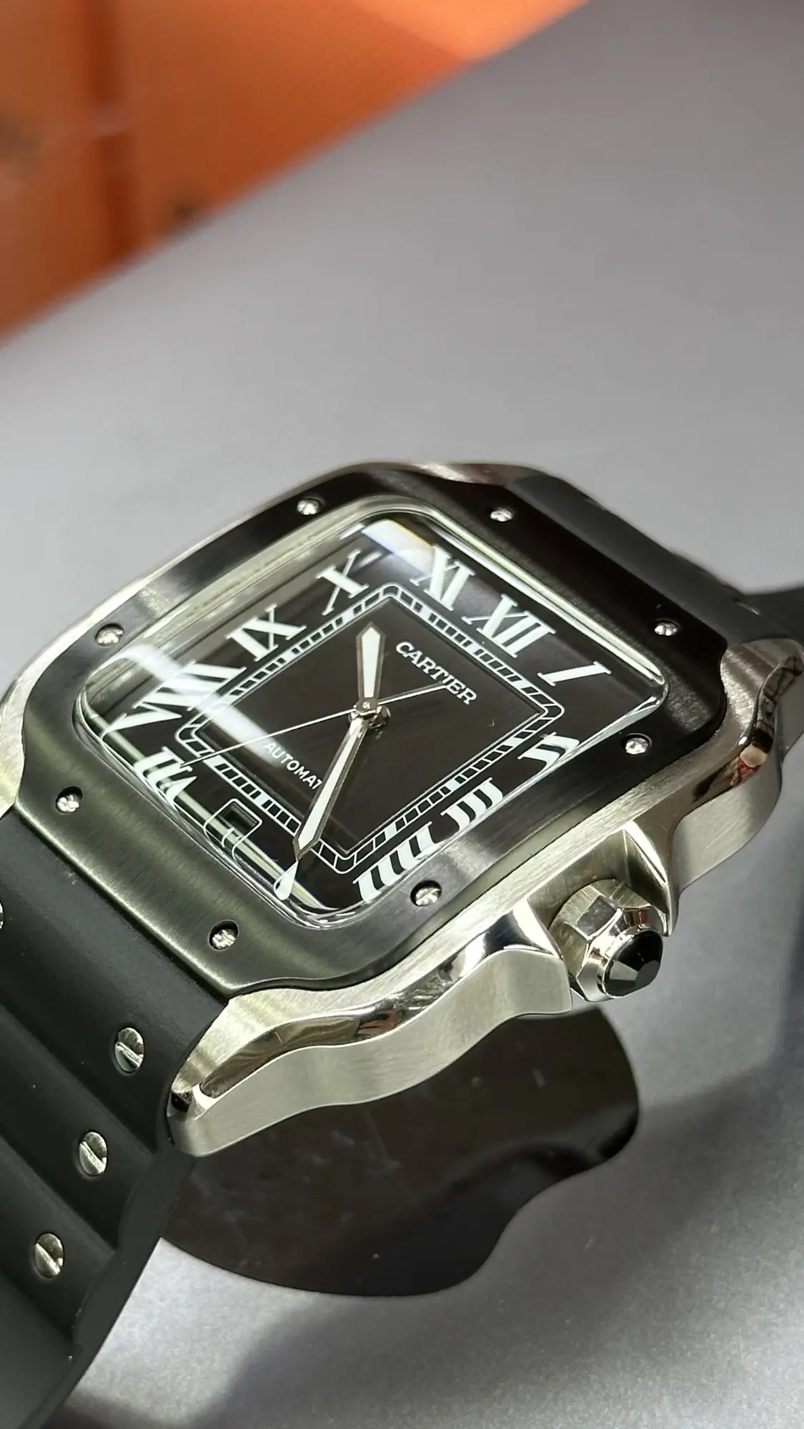 Cartier Santos Black