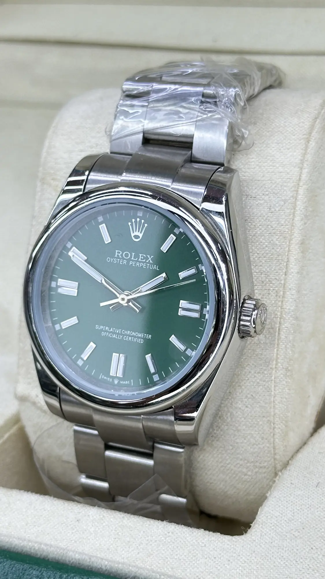 Rolex Oyster Perpetual 41 Green Dial