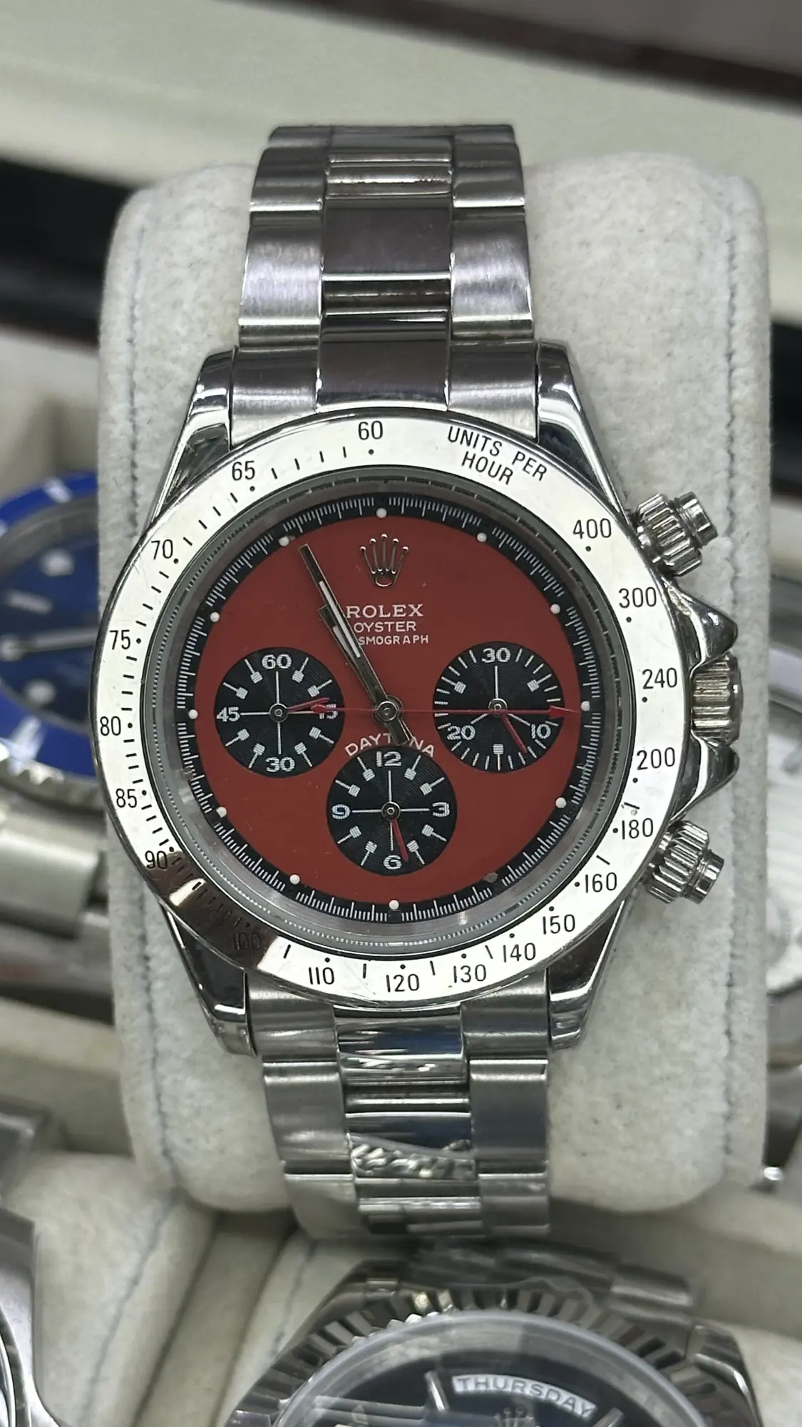 Rolex Daytona 6565 Paul Newman Ferrari Red