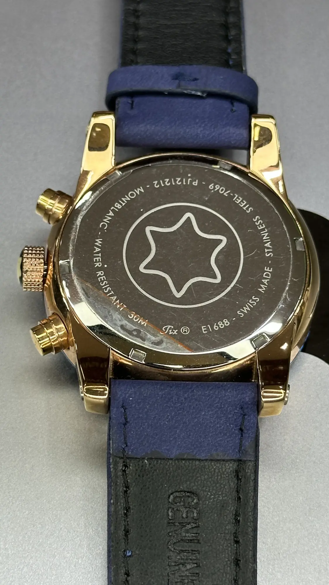 Montblanc Chronograph Blue