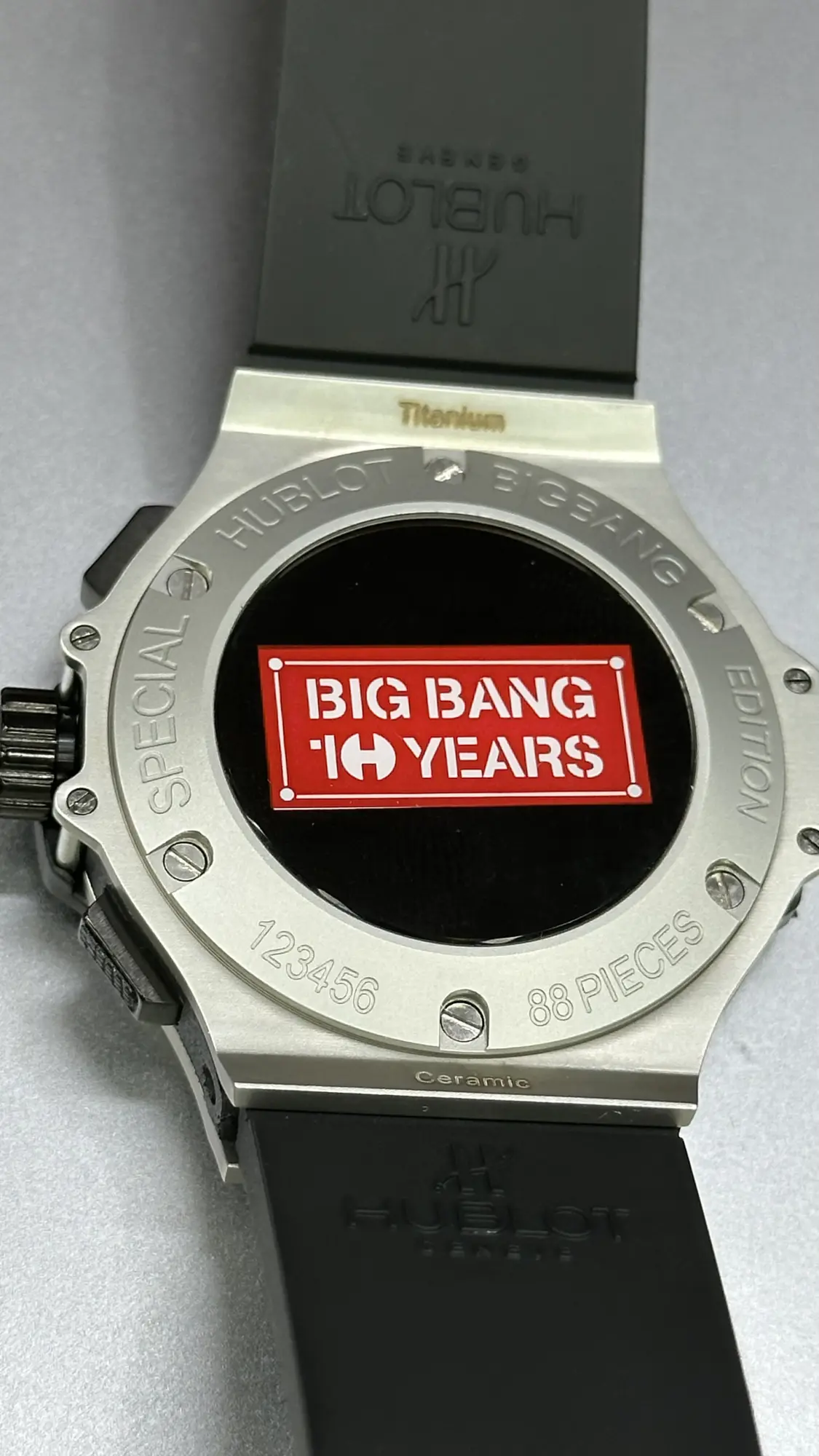 Hublot Red Dot Bang Hour Glass Limited Edition Singapore 10th