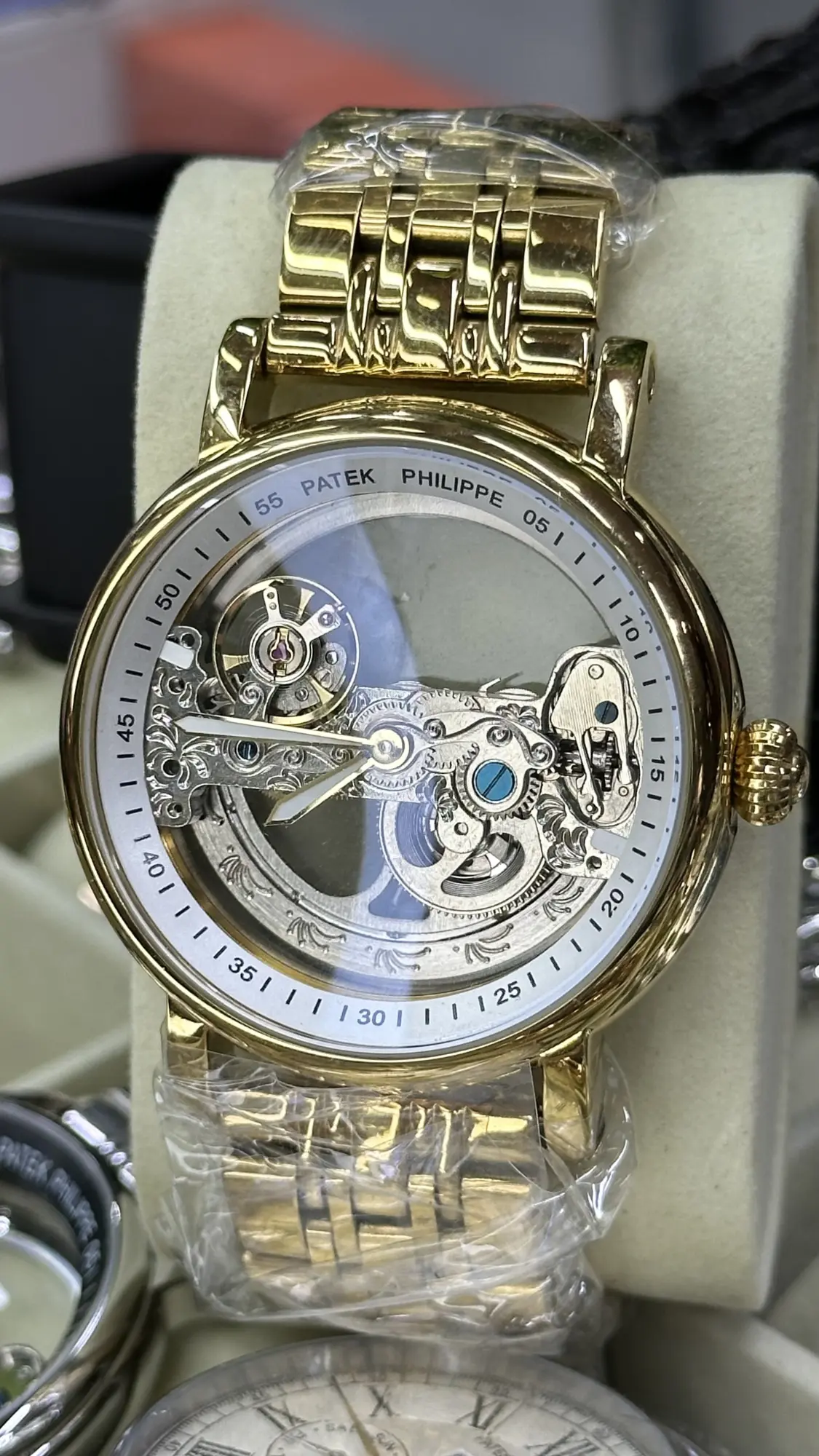 Patek Phillipe Skeleton Transparent Automatic
