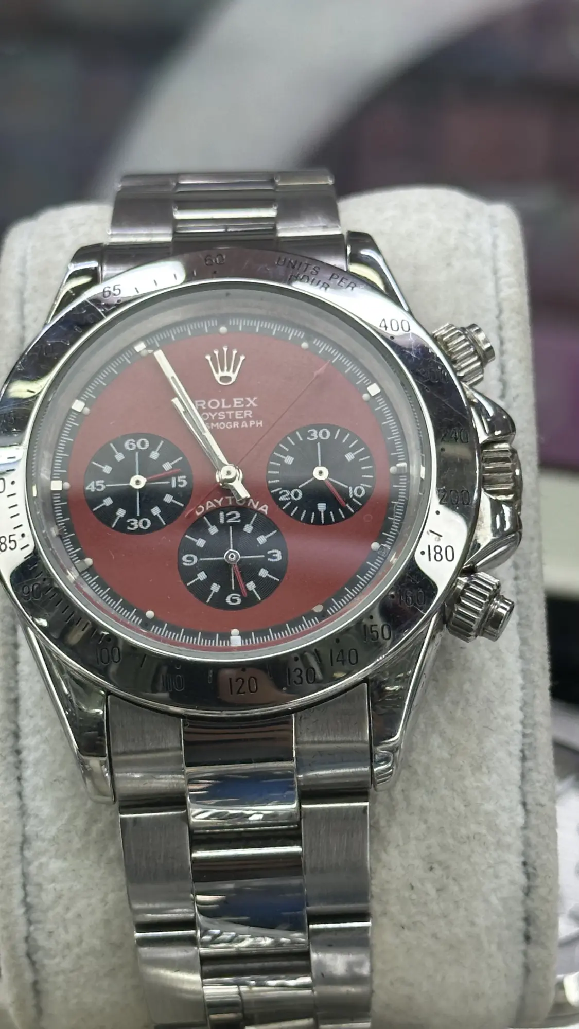 Rolex Daytona 6565 Paul Newman Ferrari Red