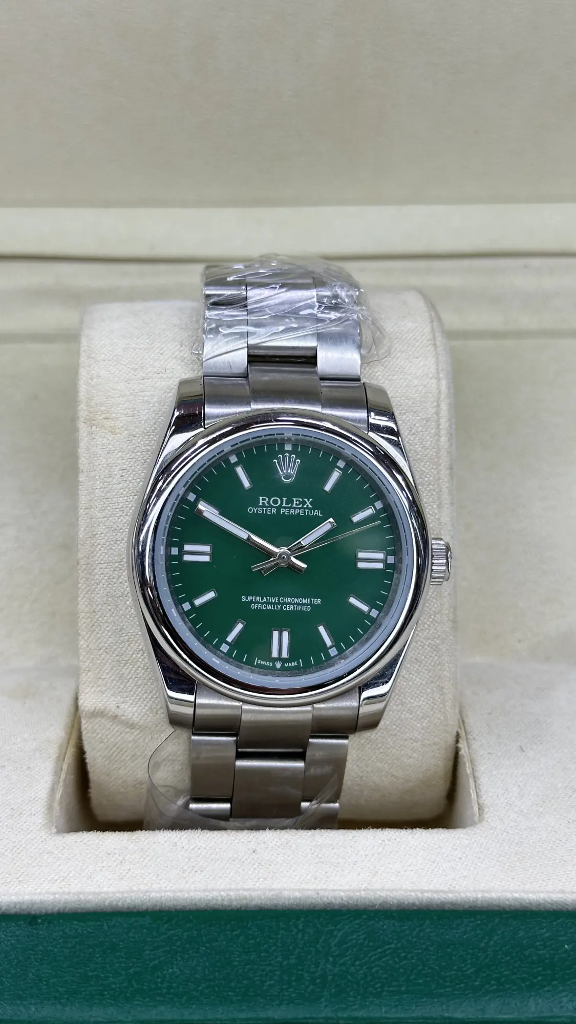 Rolex Oyster Perpetual 41 Green Dial