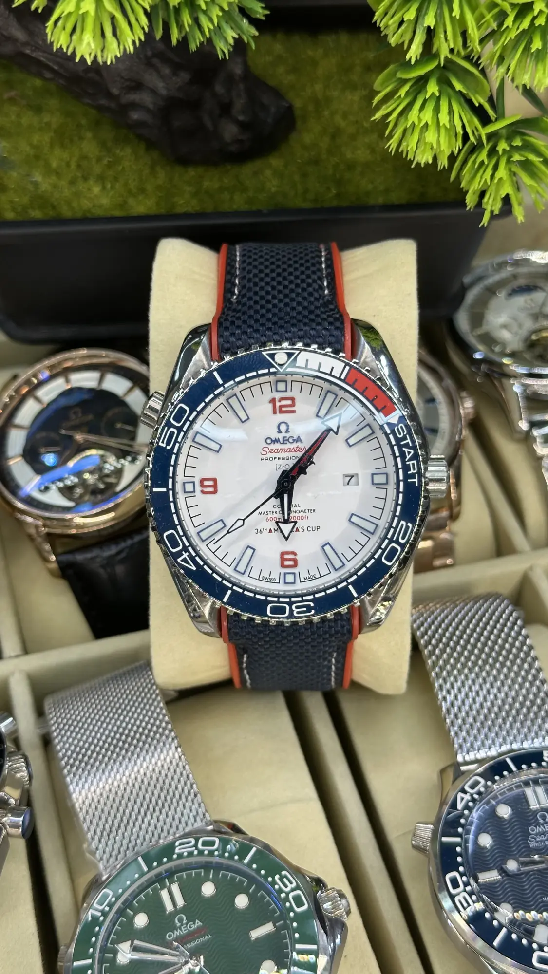 OMEGA PLANET OCEAN 600M CO‑AXIAL MASTER CHRONOMETER 43.5 MM`