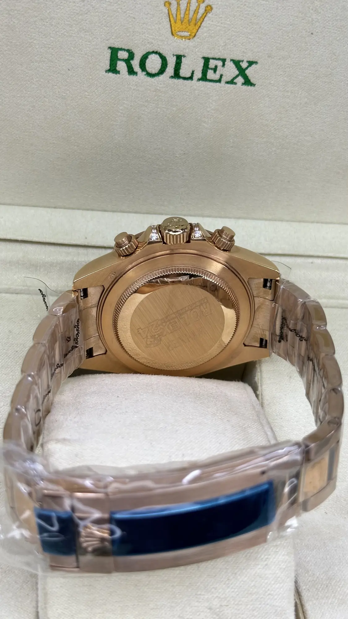 Rolex Daytona Rainbow Gelbgold