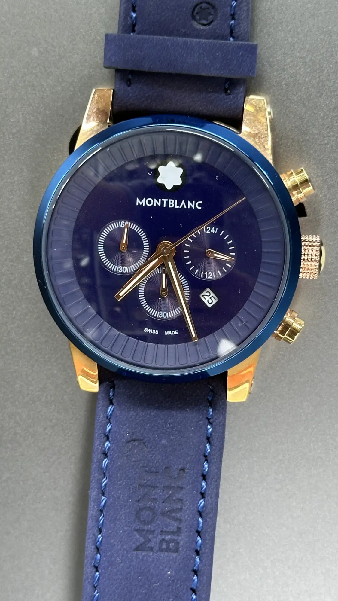 Montblanc Chronograph Blue