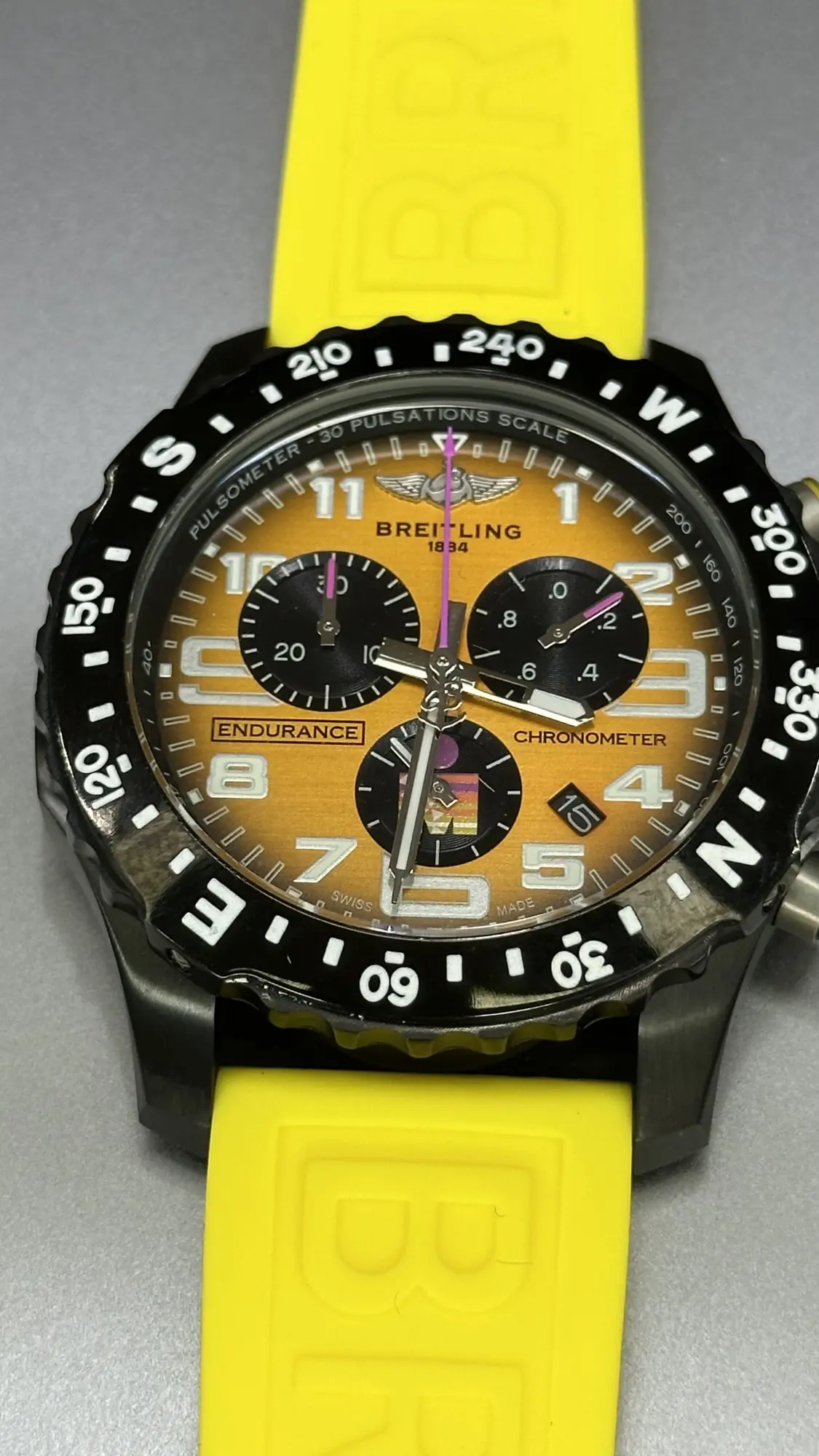 Breitling Endurance Pro Yellow