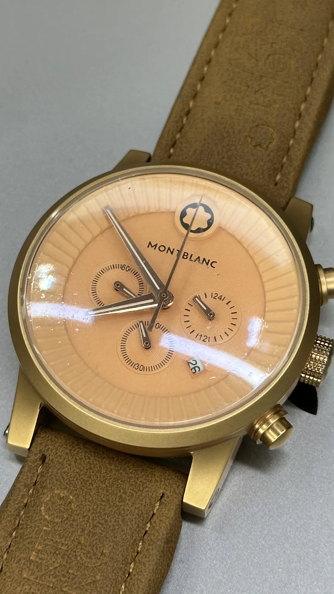 Montblanc Chronograph Beige
