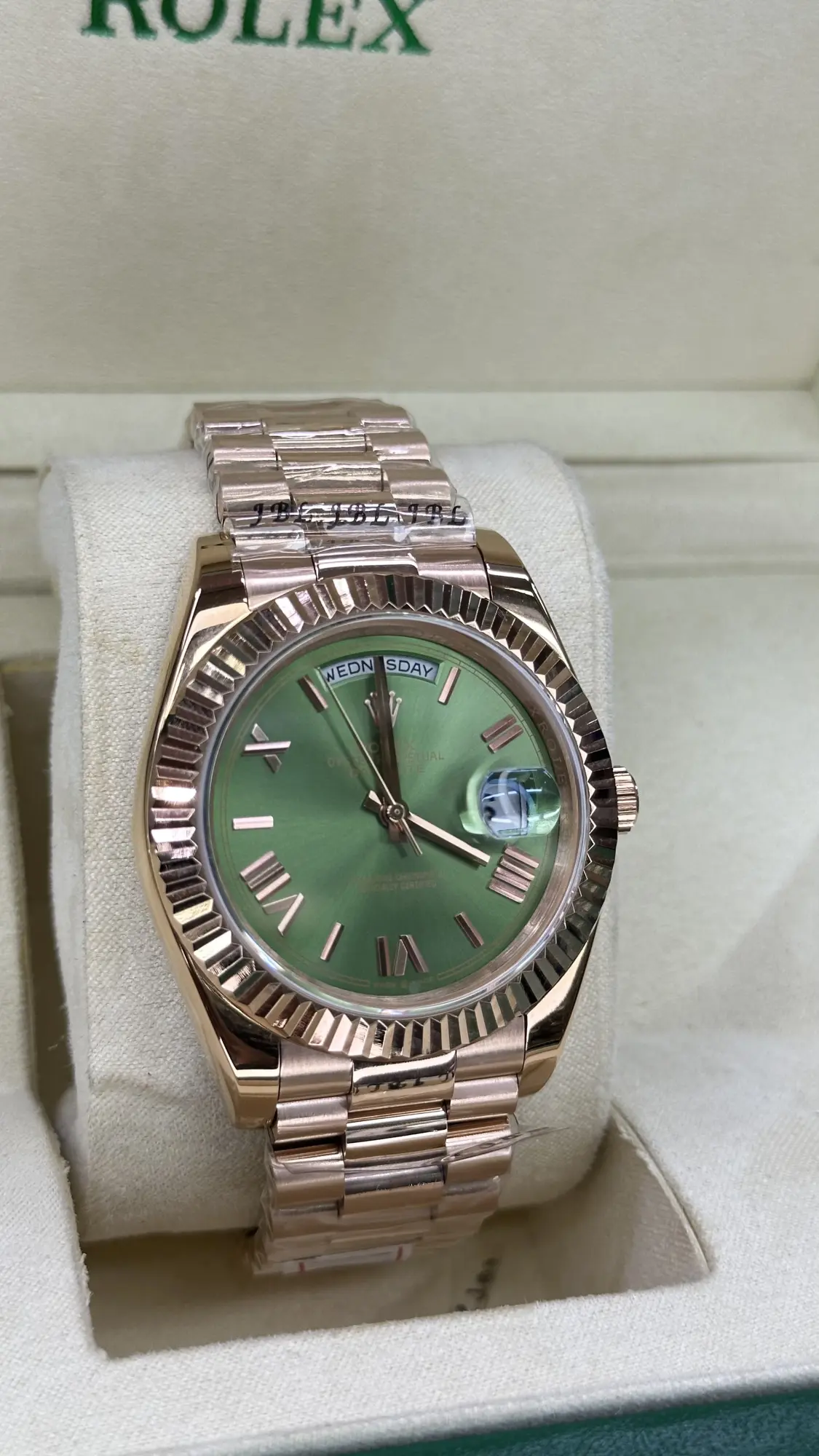 Rolex Day-Date 40mm Everose gold M228235-0025