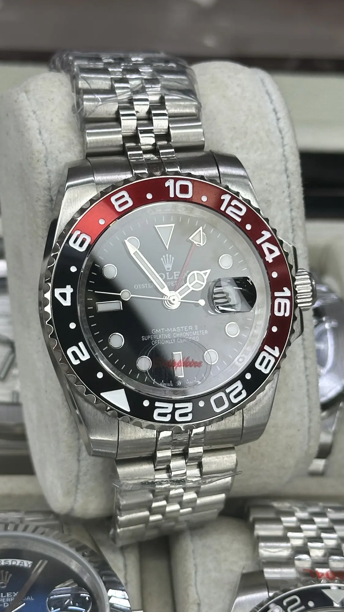 Rolex Oyster Perpetual Date GMT "Coca Cola"