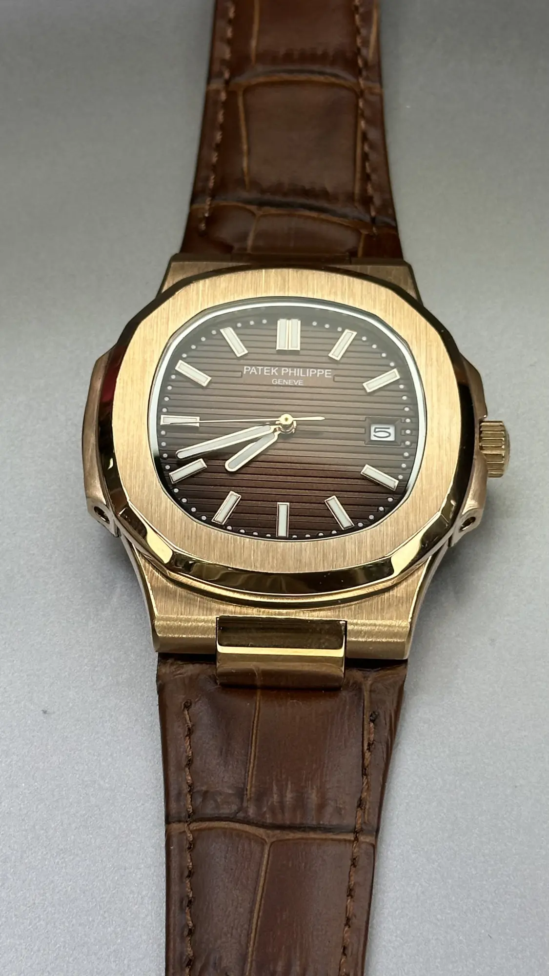 Patek Philippe Nautilus 5711 Brown Leather