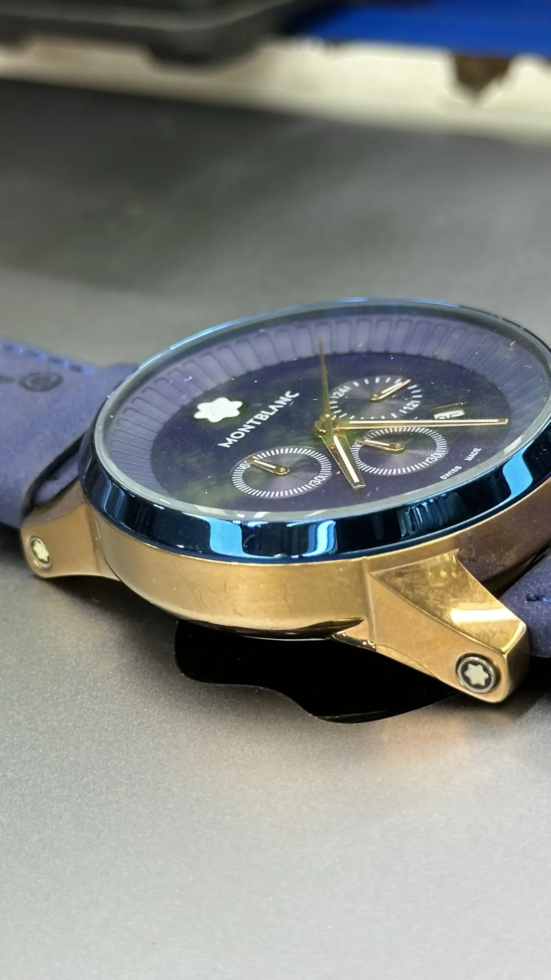 Montblanc Chronograph Blue