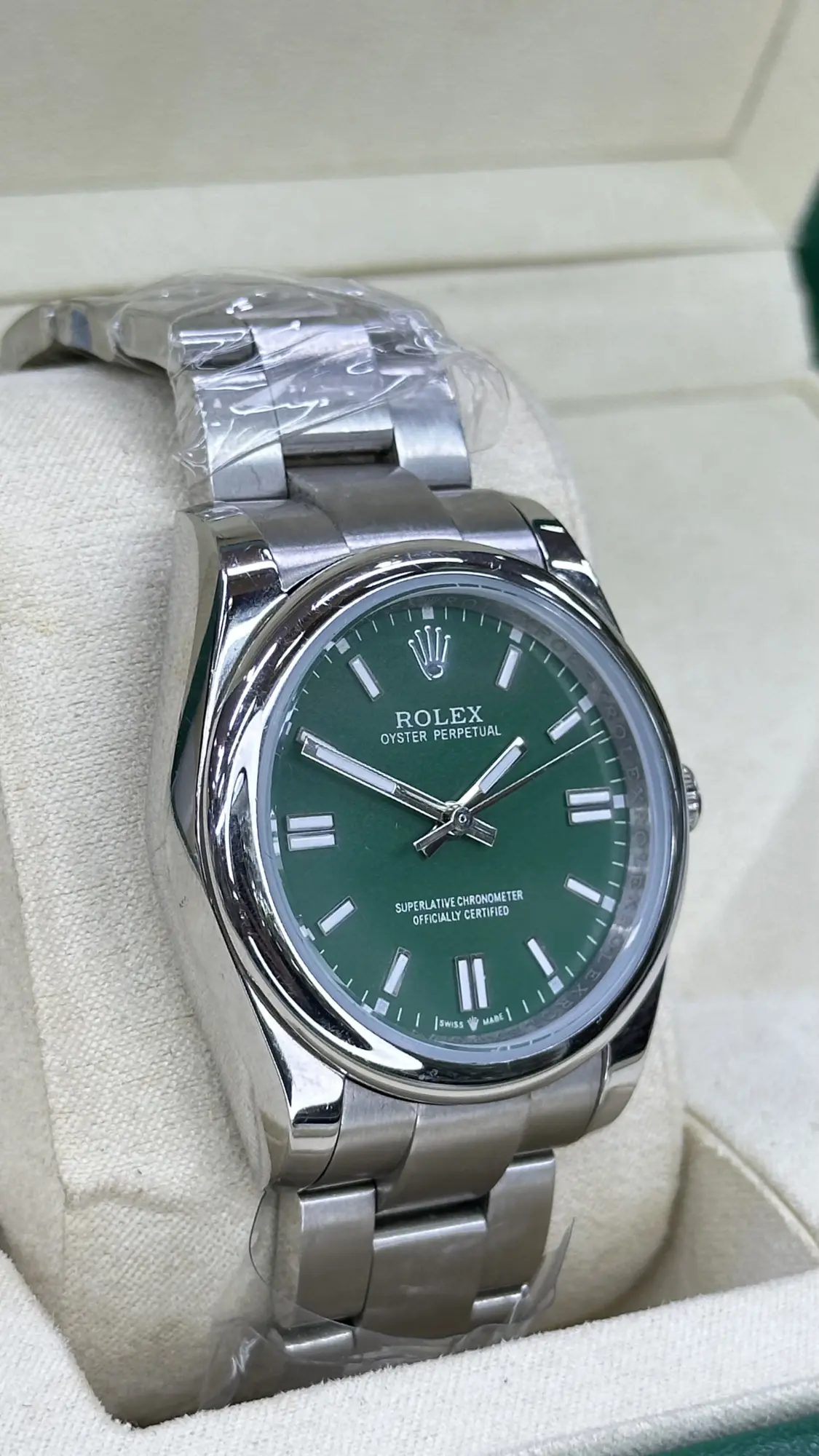 Rolex Oyster Perpetual 41 Green Dial