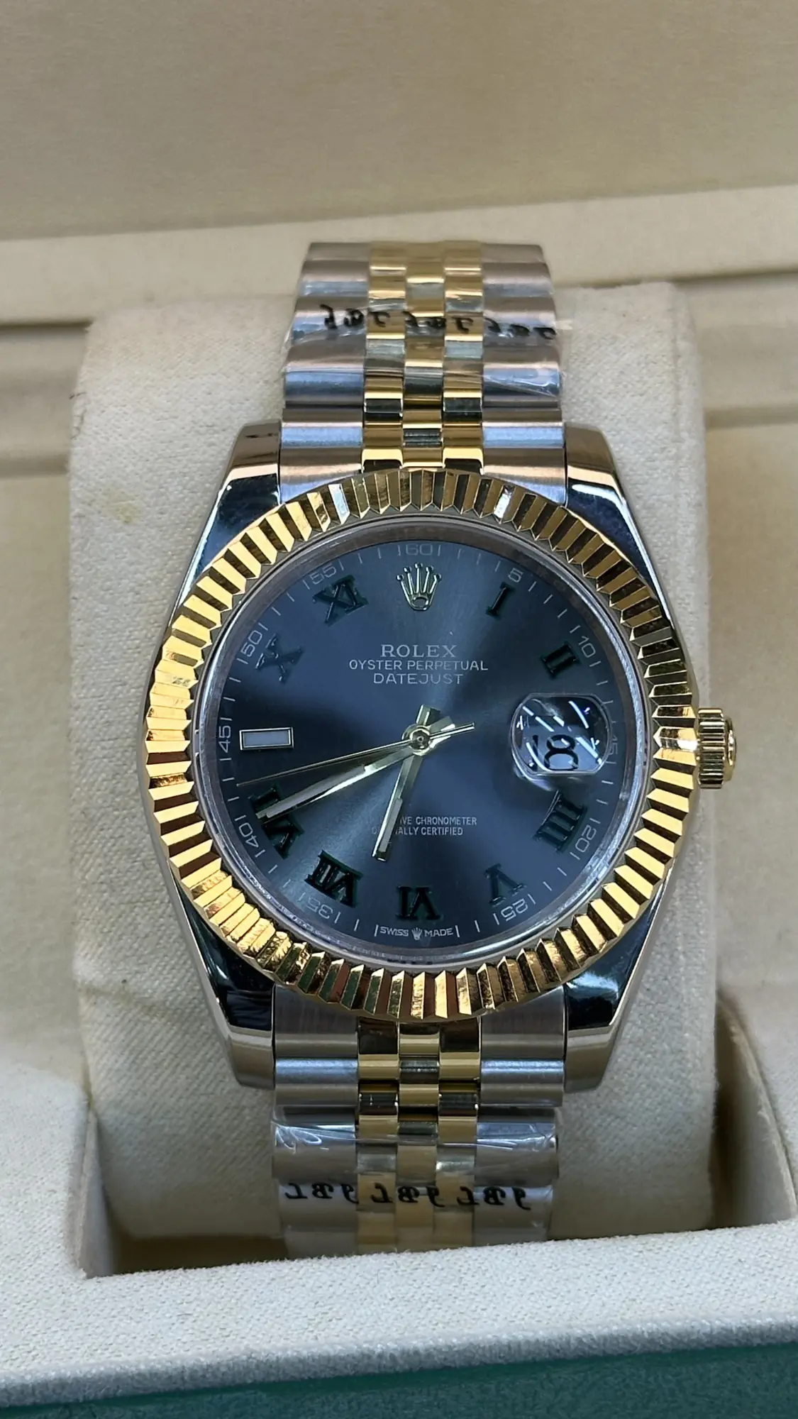 Rolex Datejust 41 Wimbledon Dial