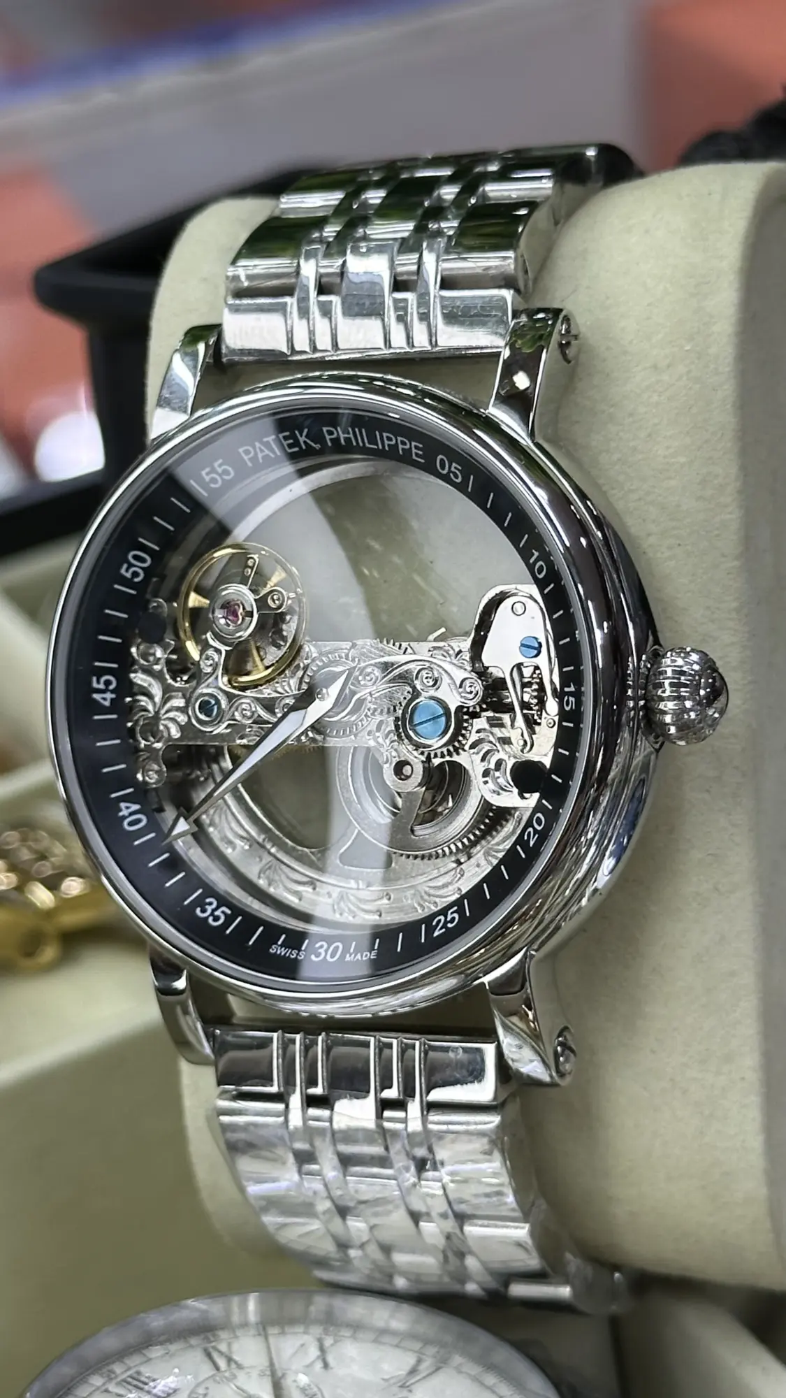 Patek Phillipe Skeleton Transparent Automatic